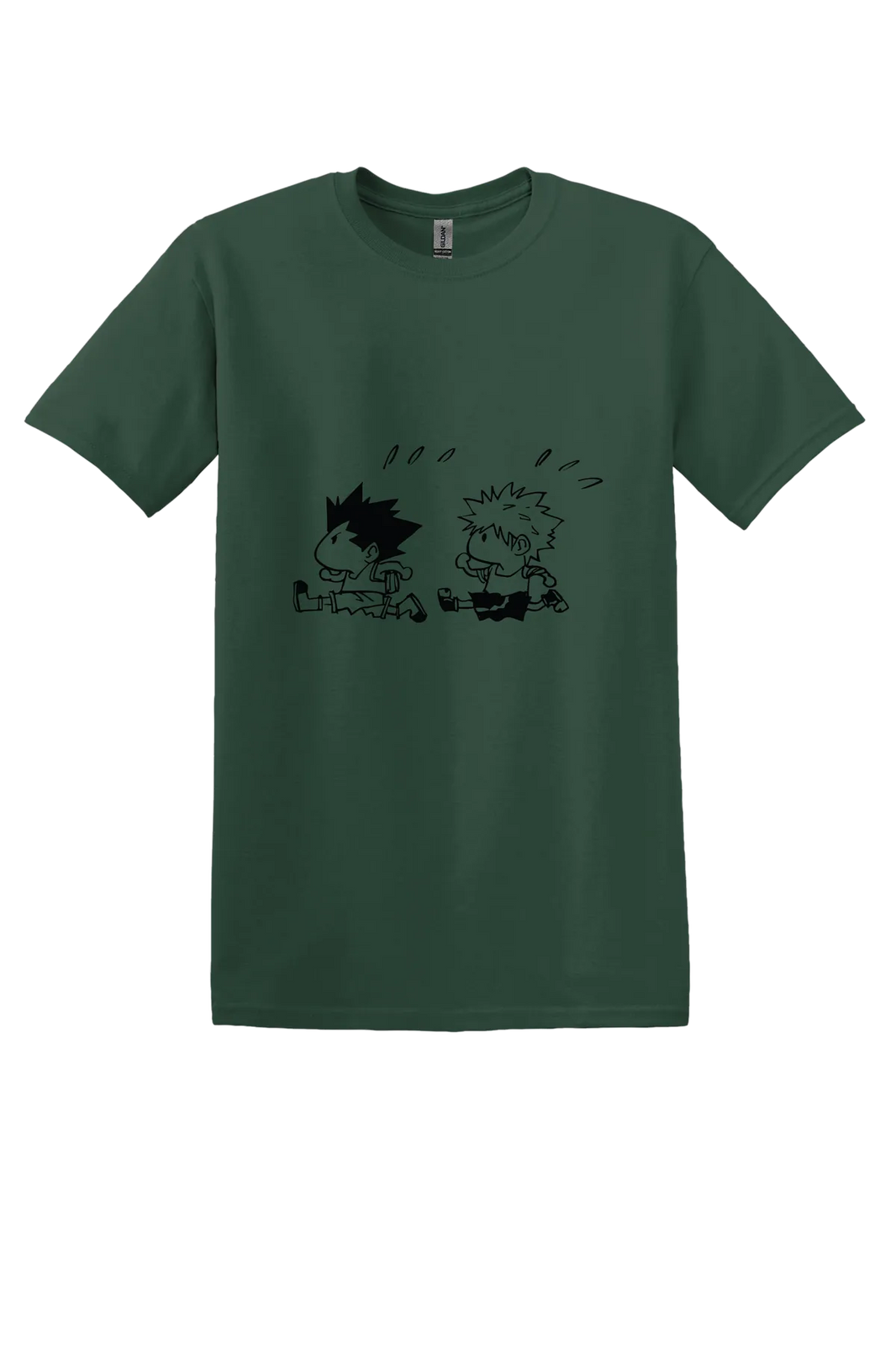 Hunter x Hunter 1-39 Tee, Fan Dark Green, front print
