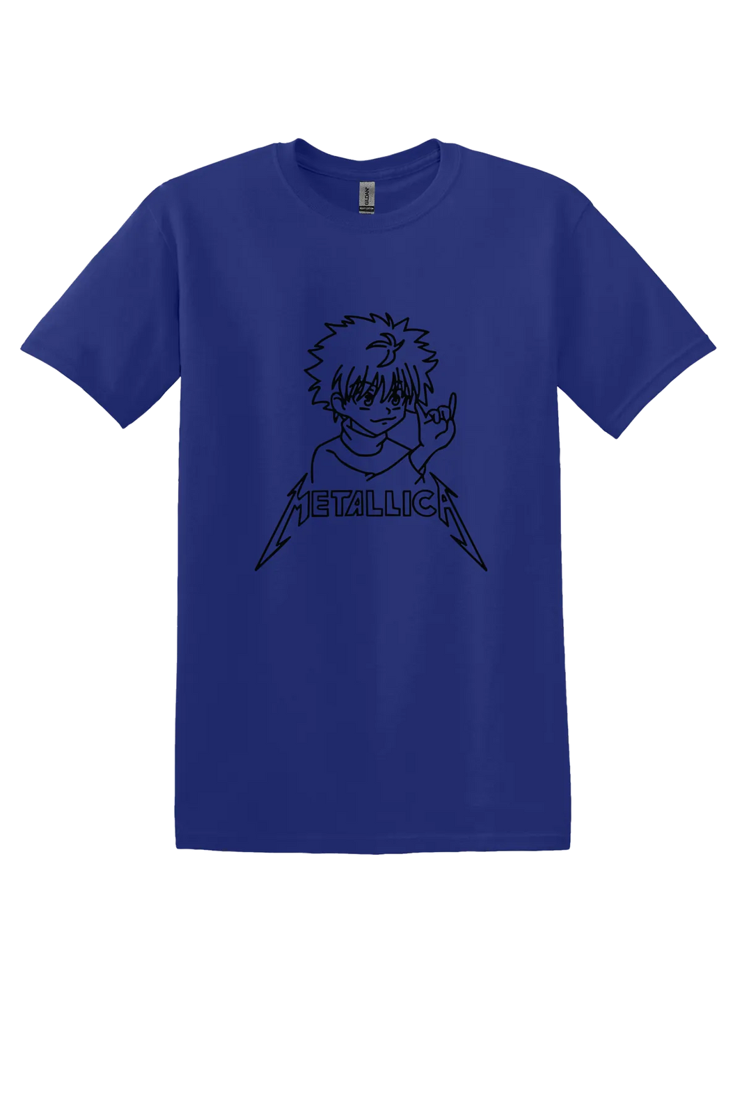 Hunter x Hunter 1-45 Tee, Cobalt Purple, front print