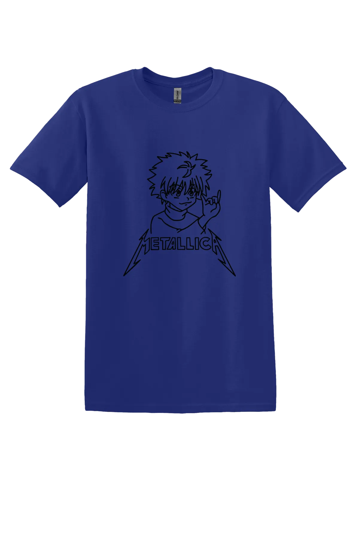 Hunter x Hunter 1-45 Tee, Cobalt Purple, front print