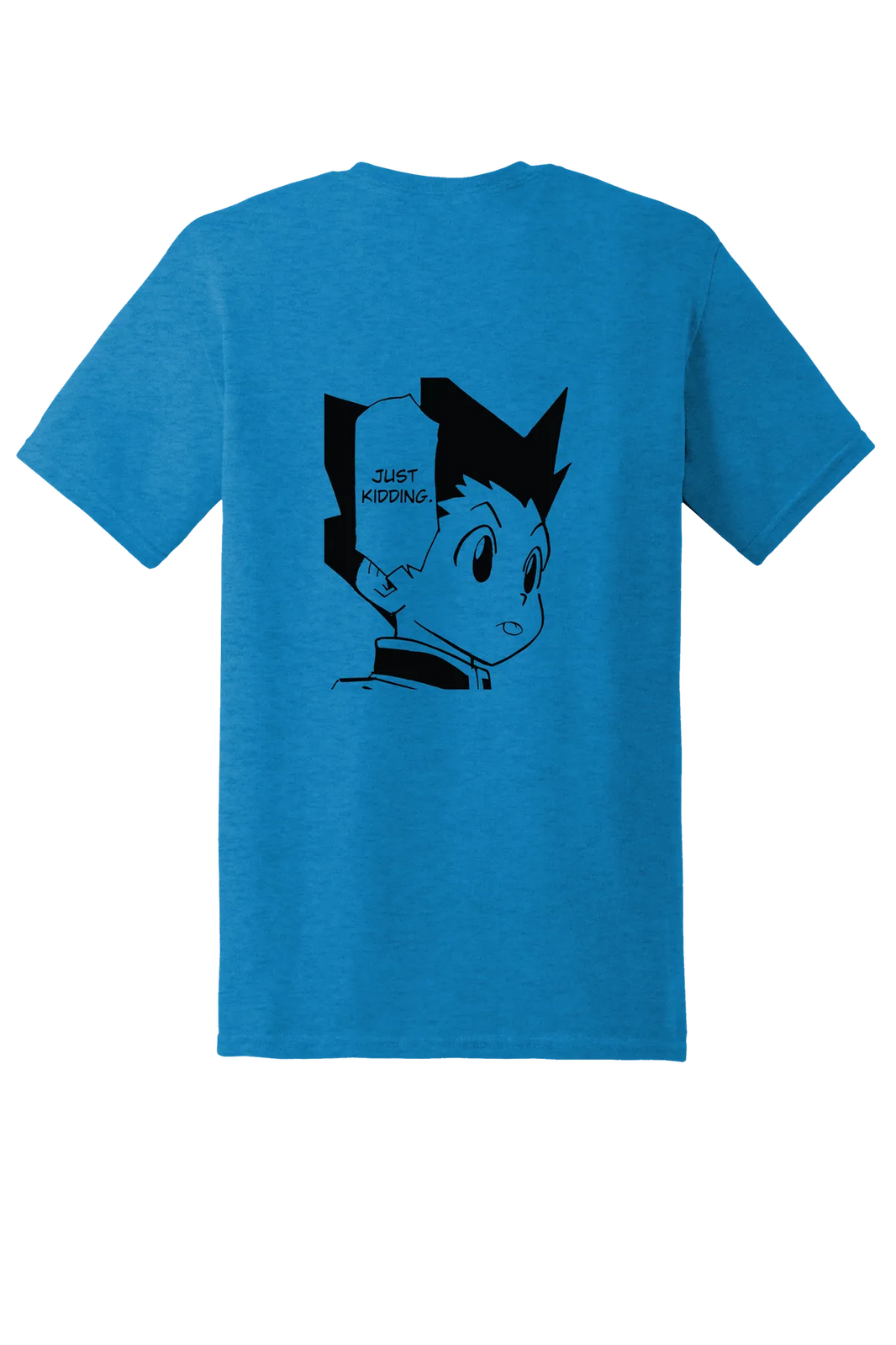 Hunter x Hunter 1-53 Tee, Heather Sapphire, back print