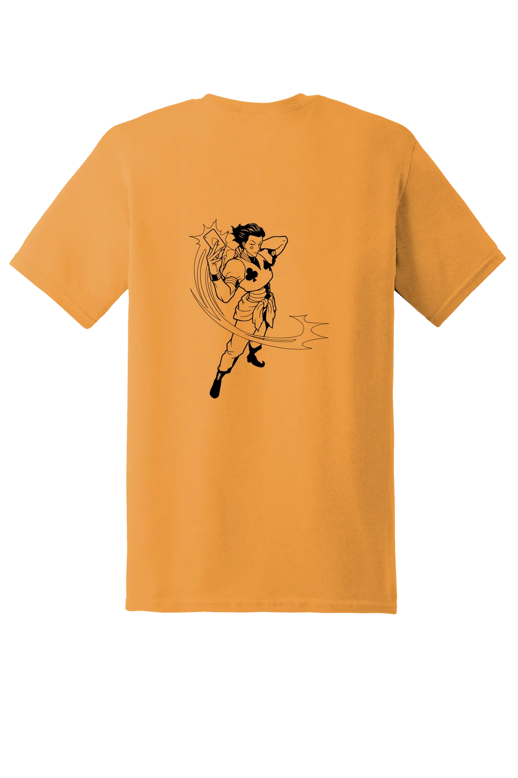 Hunter x Hunter 1-56 Tee, Tennessee Orange, back print