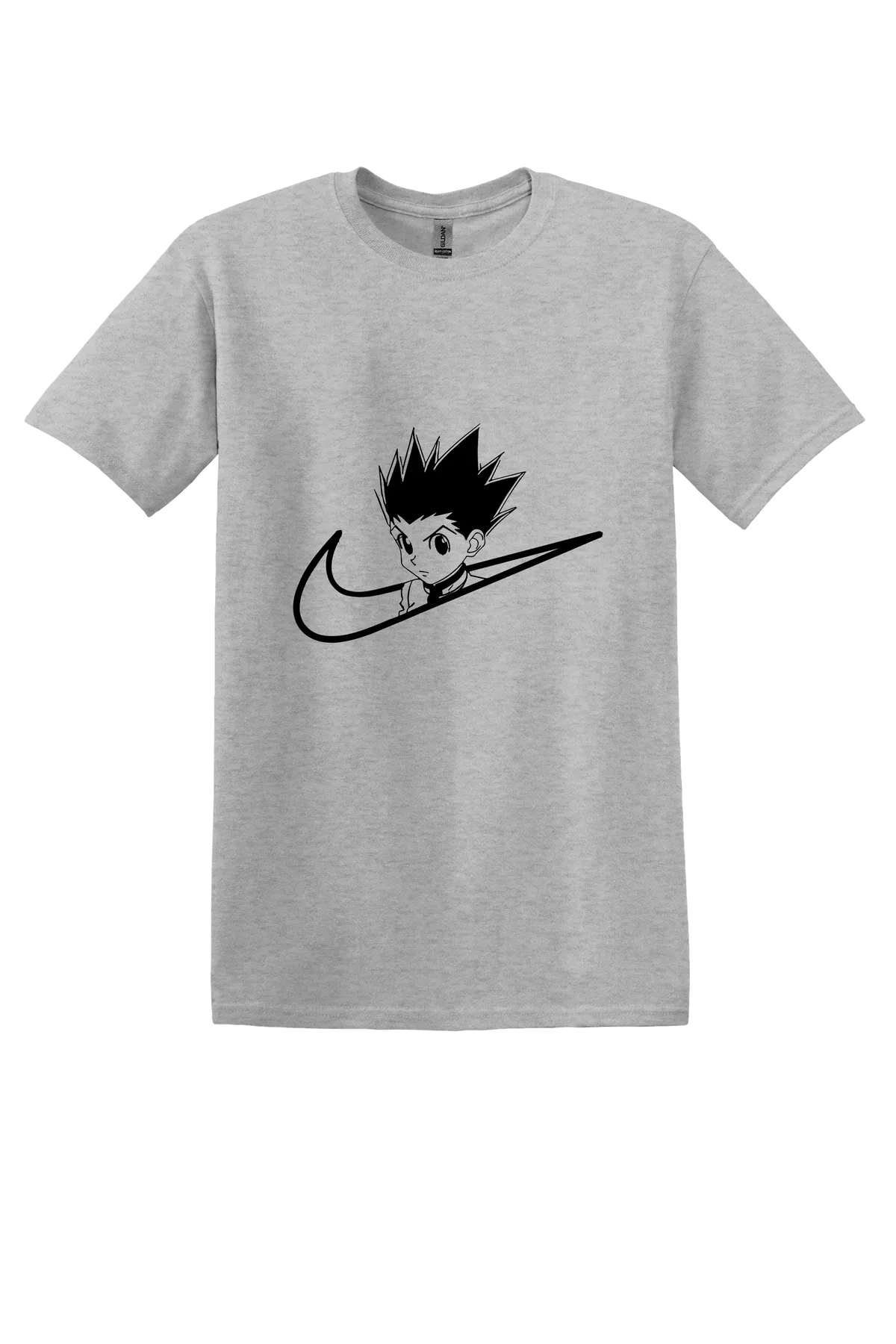 Hunter x Hunter 1-59 Tee, Ash Grey, front print