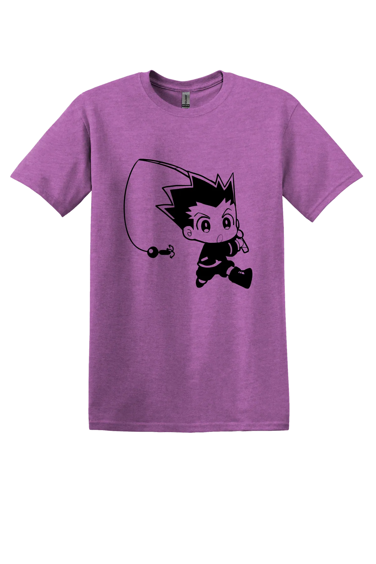 Hunter x Hunter 1-60 Tee, Heather Radiant Orchid, front print