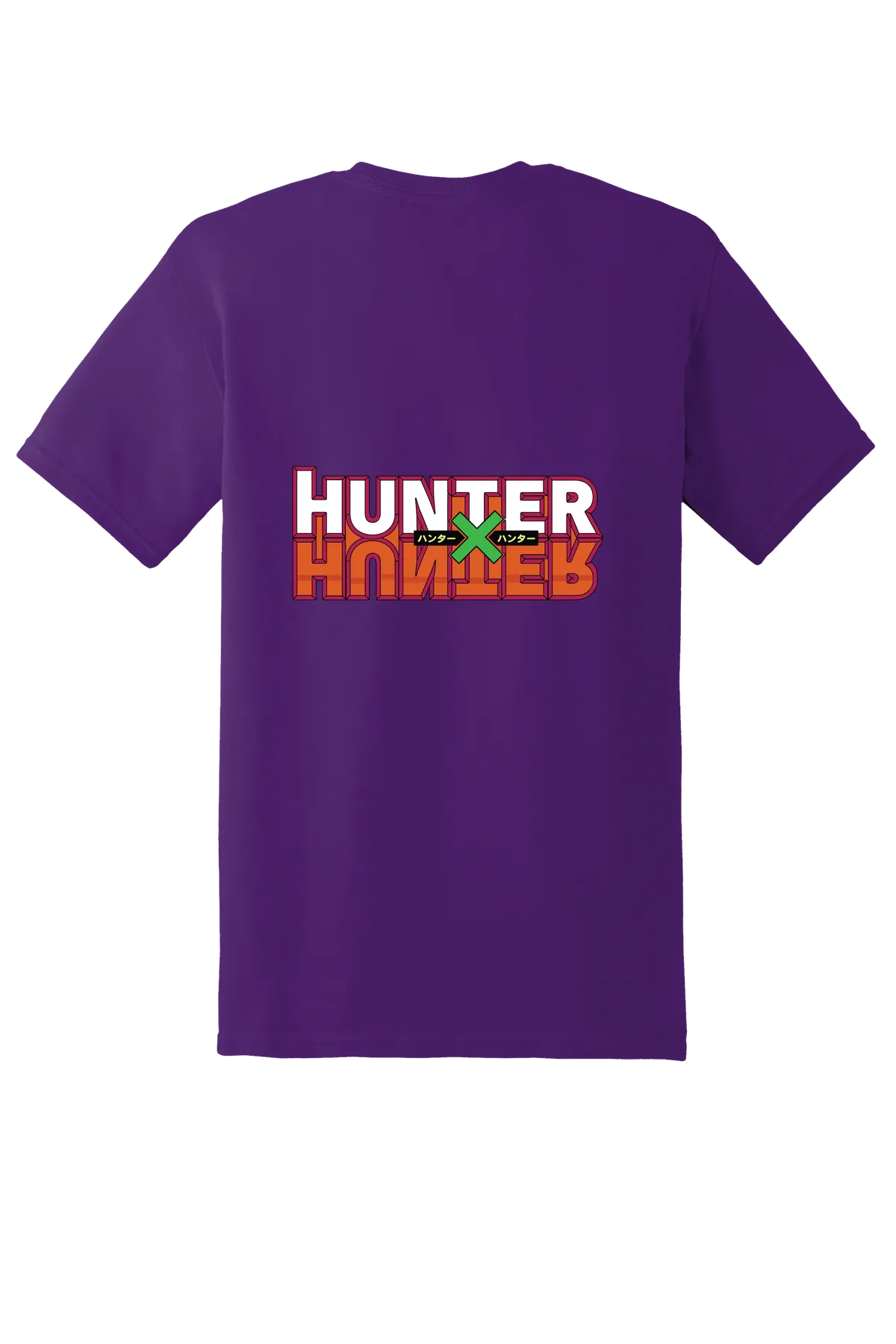 Hunter x Hunter 1-62 Tee, Purple, back print