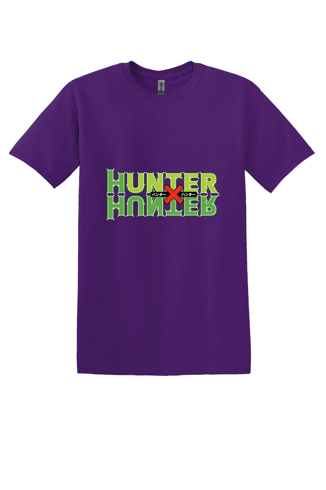 Hunter x Hunter 1-63 Tee, Purple, front print
