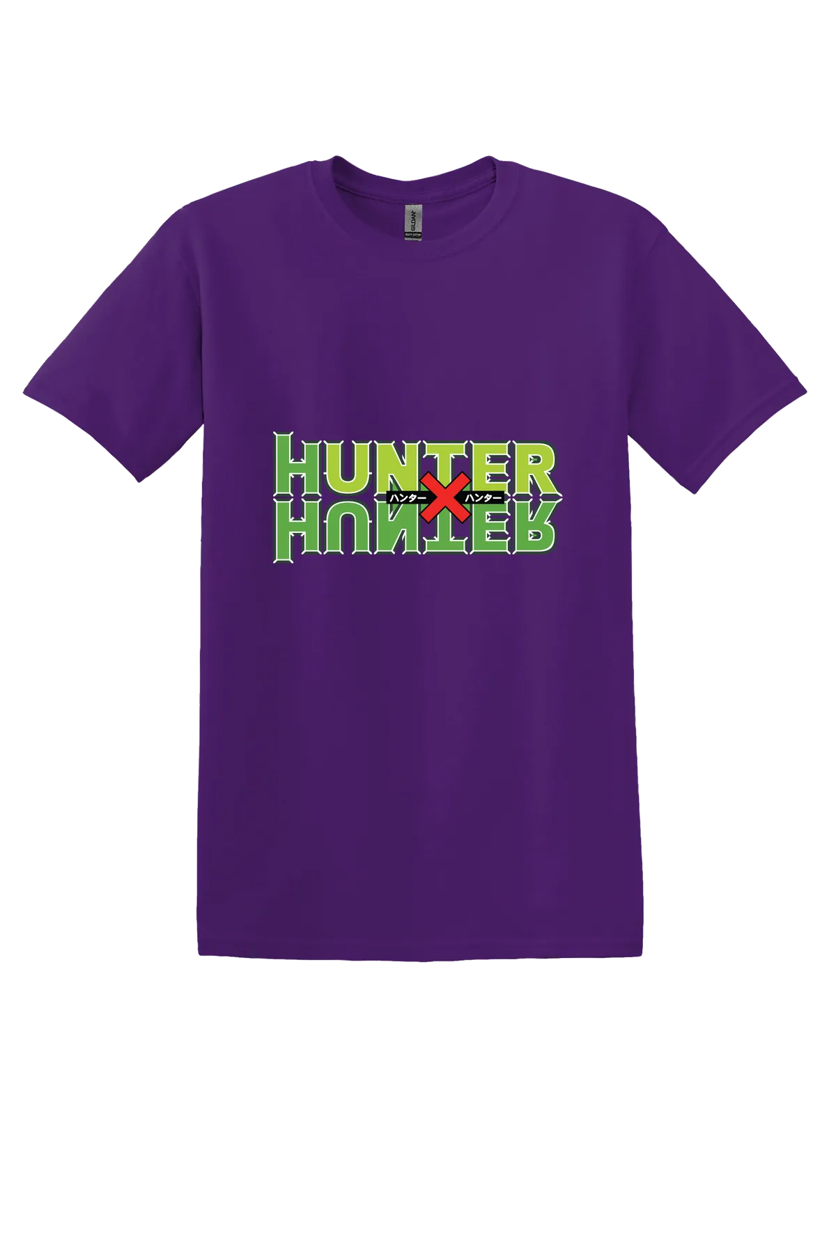 Hunter x Hunter 1-63 Tee, Purple, front print