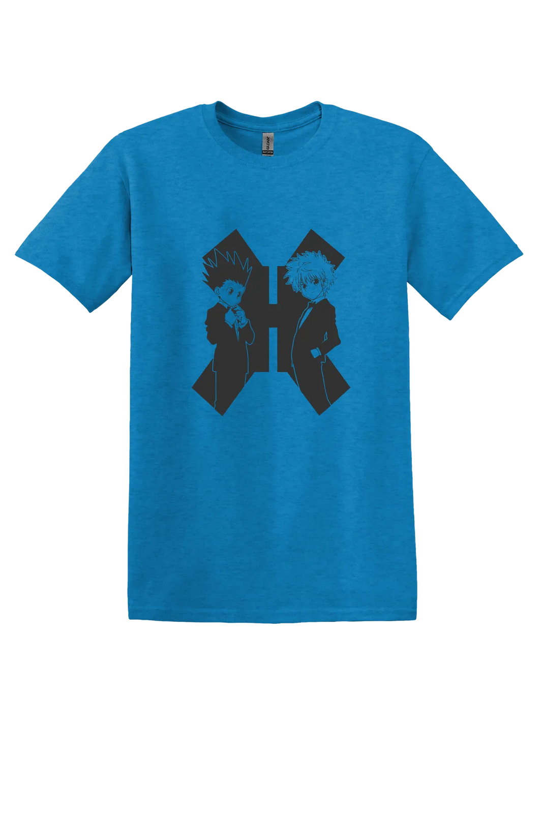 Hunter x Hunter 1-66 Tee, Heather Sapphire, front print