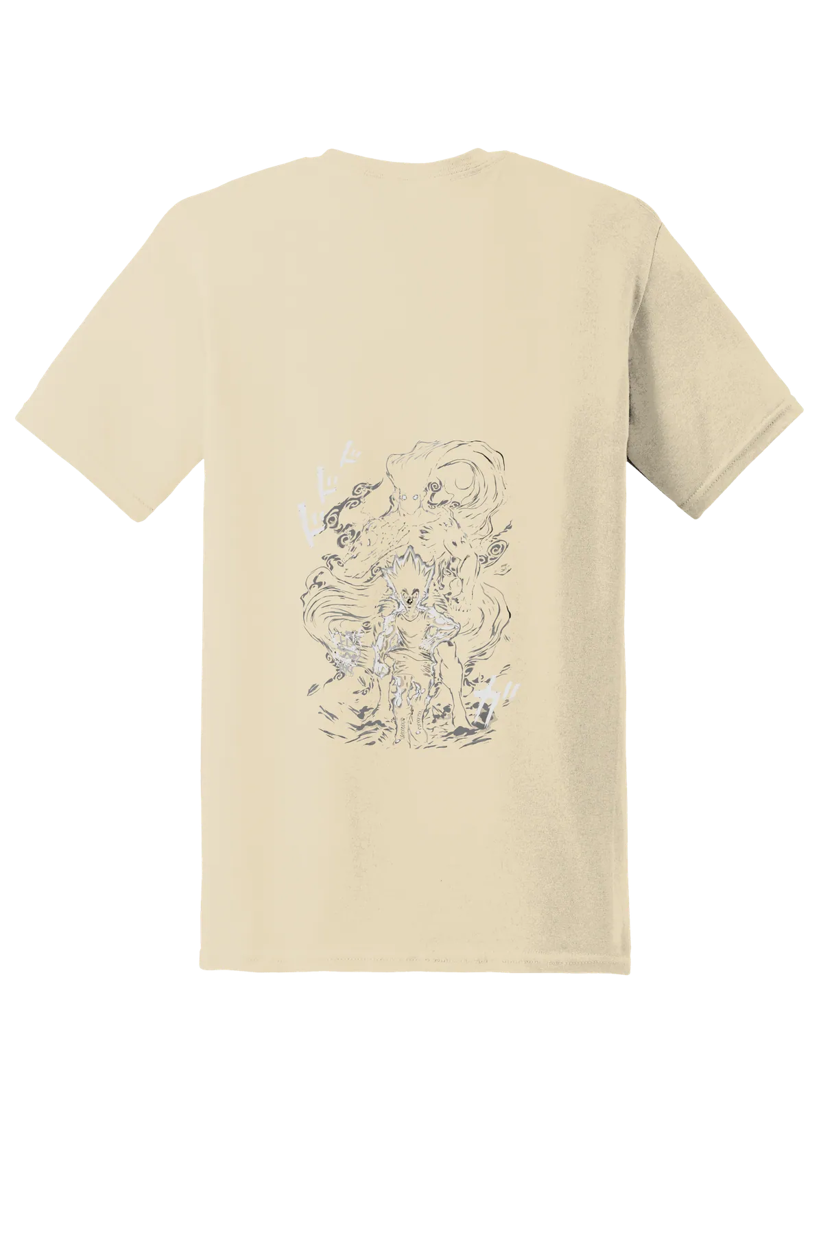 Hunter x Hunter Tee No. 103, Sand, back print