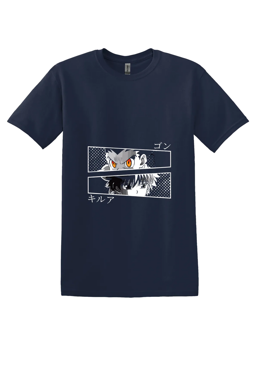 Hunter x Hunter Tee No. 104, Navy, front print