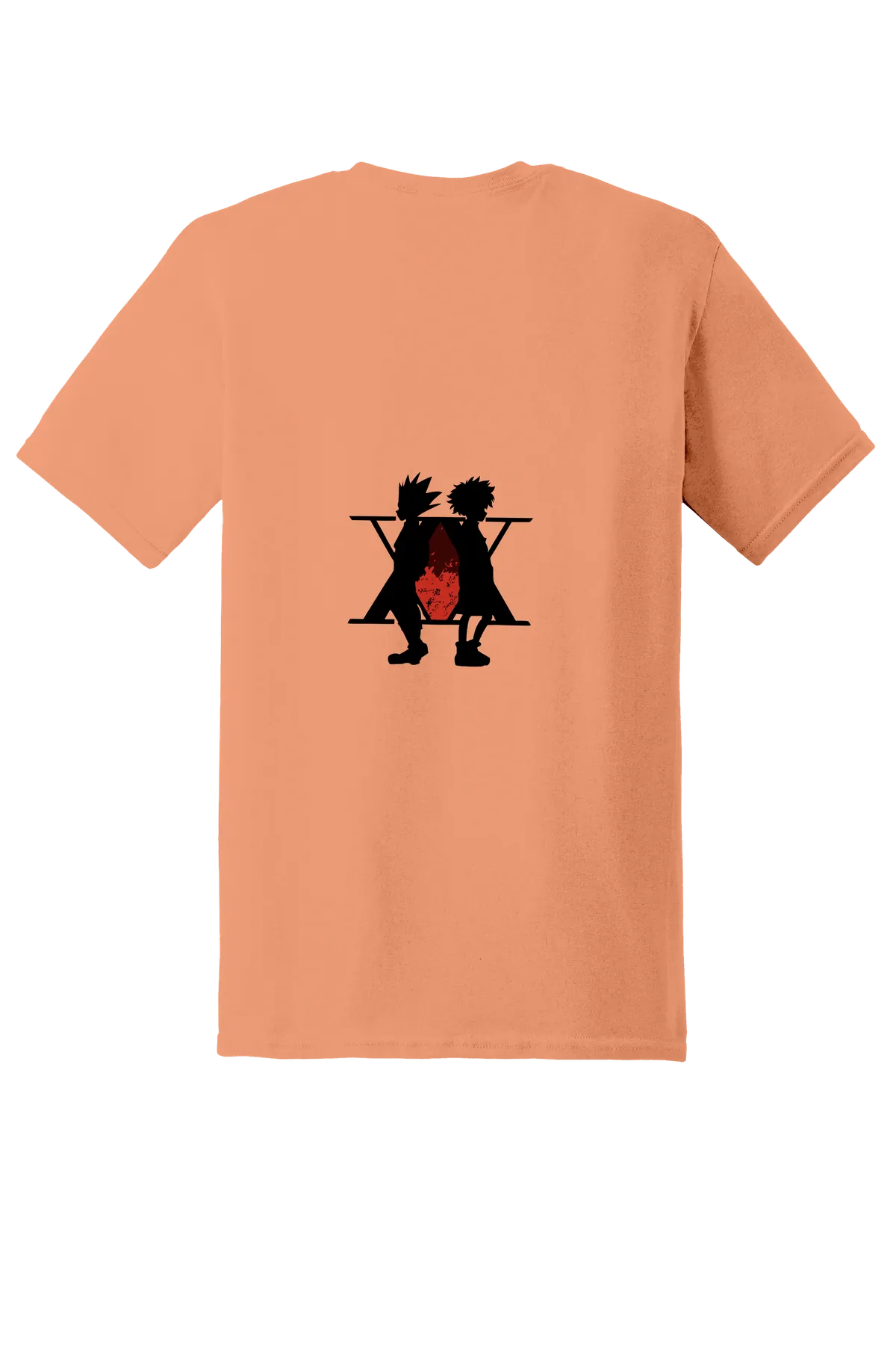 Hunter x Hunter Tee No. 106, Tangerine, back print