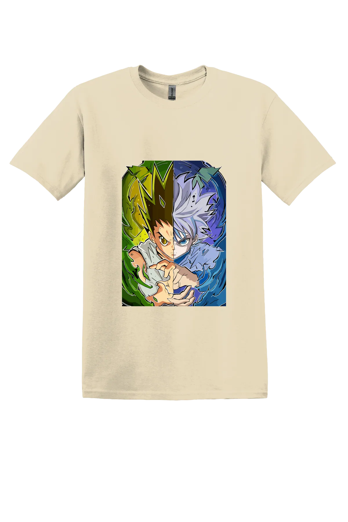 Hunter x Hunter Tee No. 108, Sand, front print