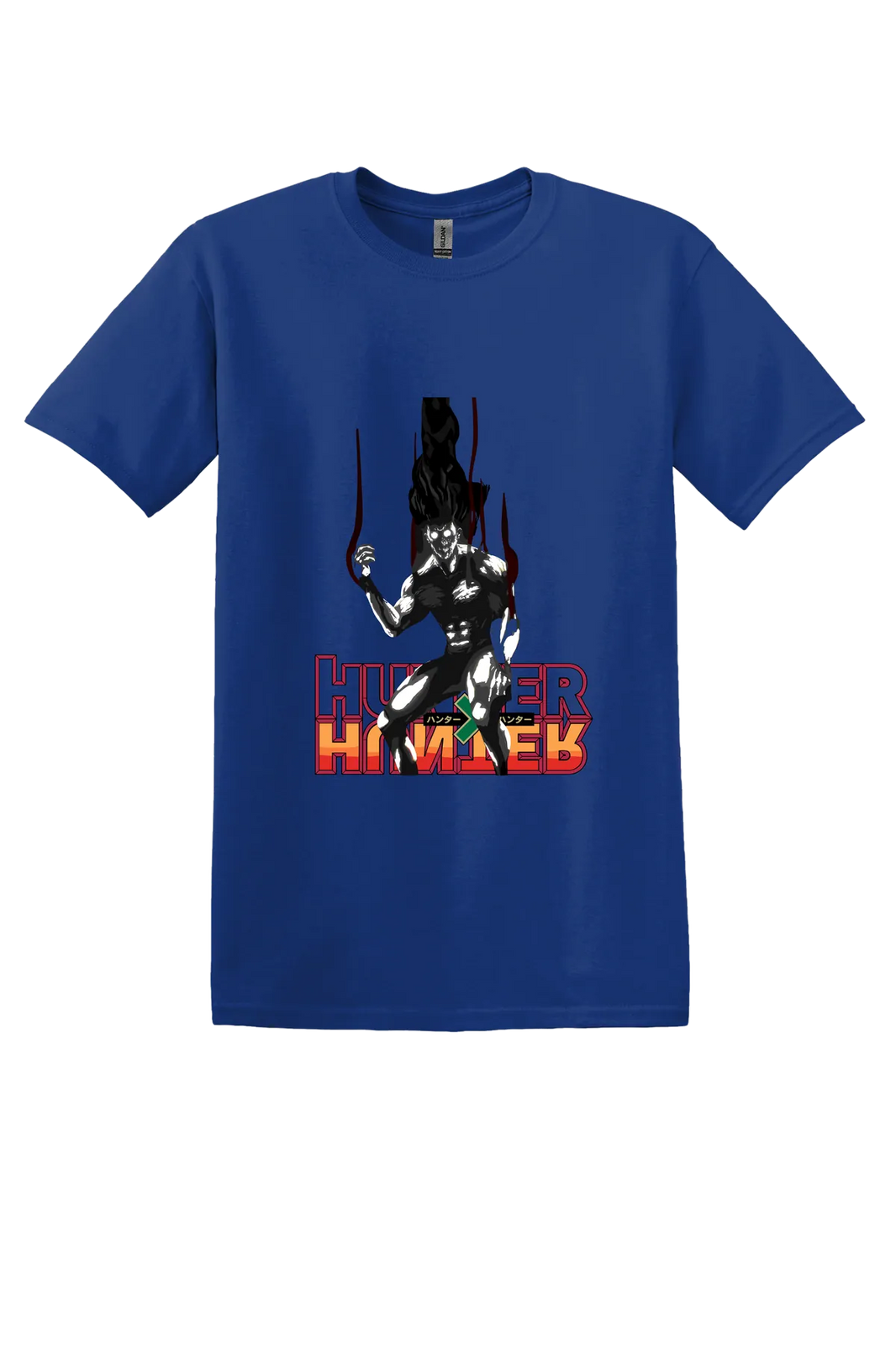 Hunter x Hunter Tee No. 112, Fan Deep Royal, front print