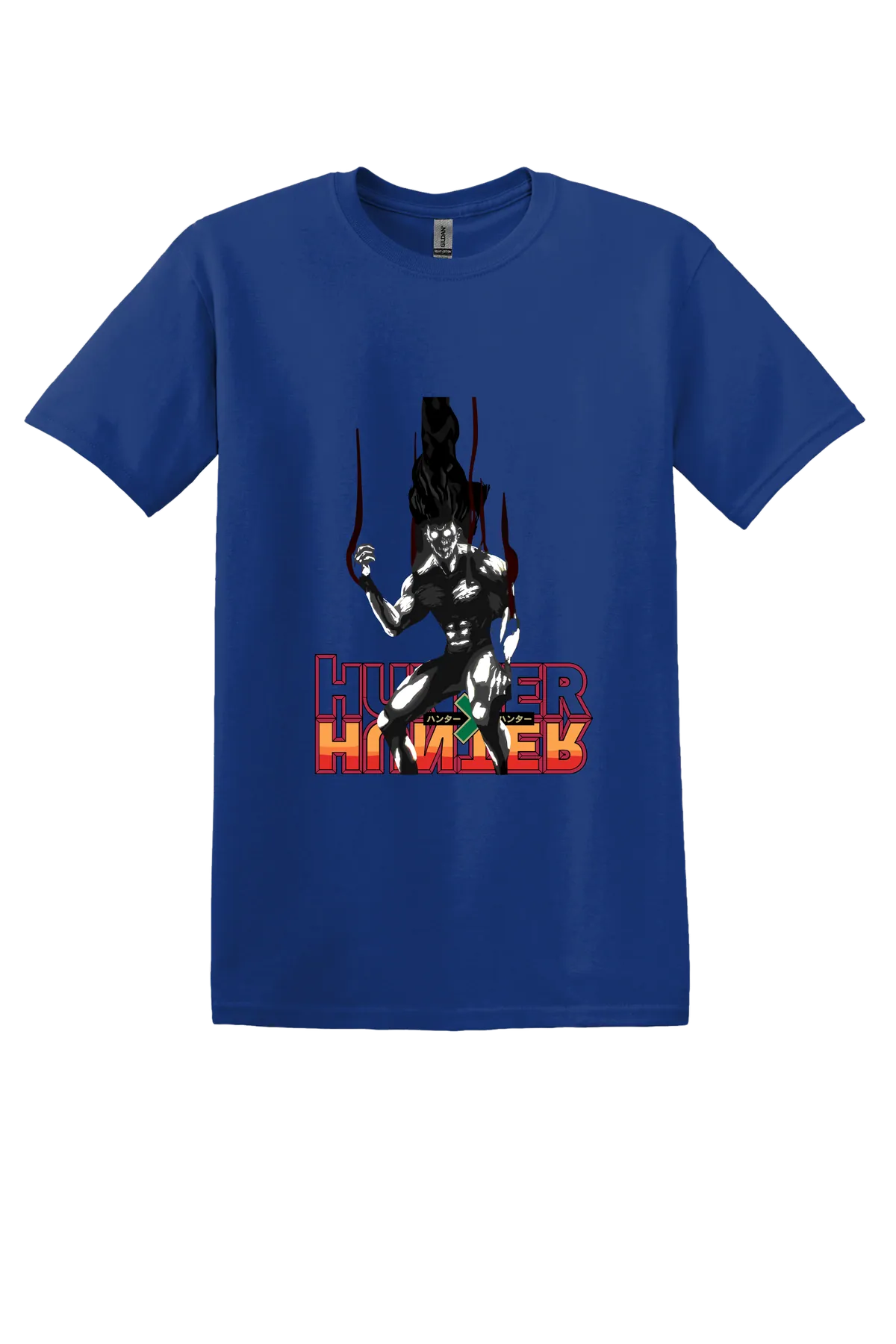 Hunter x Hunter Tee No. 112, Fan Deep Royal, front print