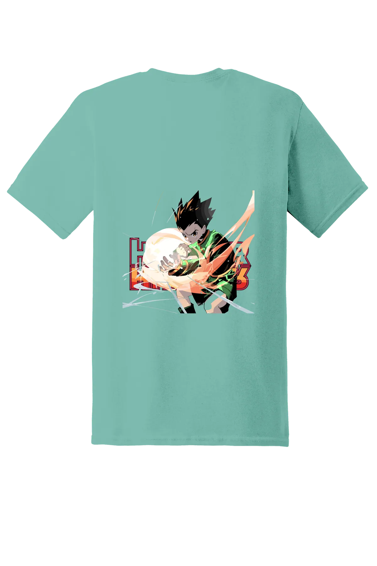 Hunter x Hunter Tee No. 120, Aquatic, back print