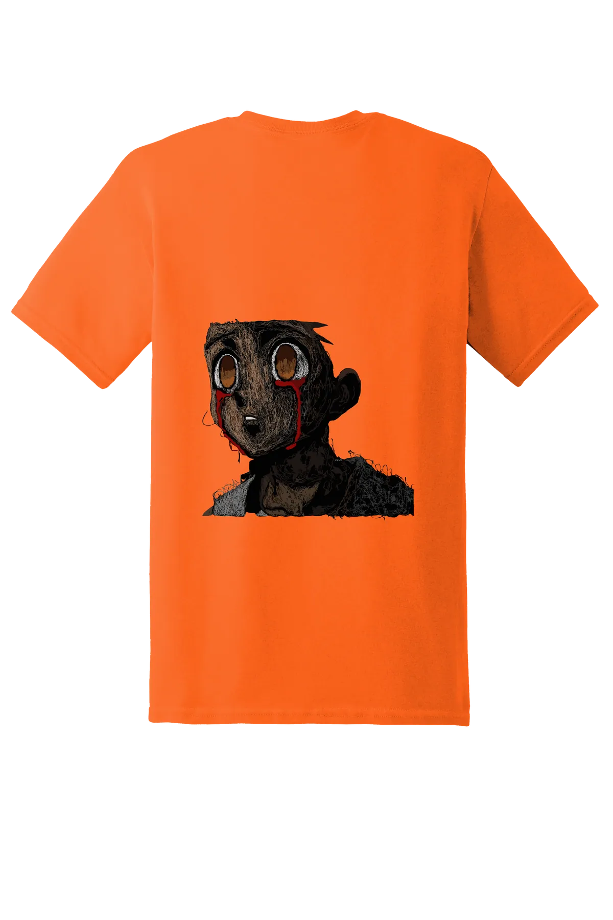Hunter x Hunter Tee No. 121, Safety Orange, back print