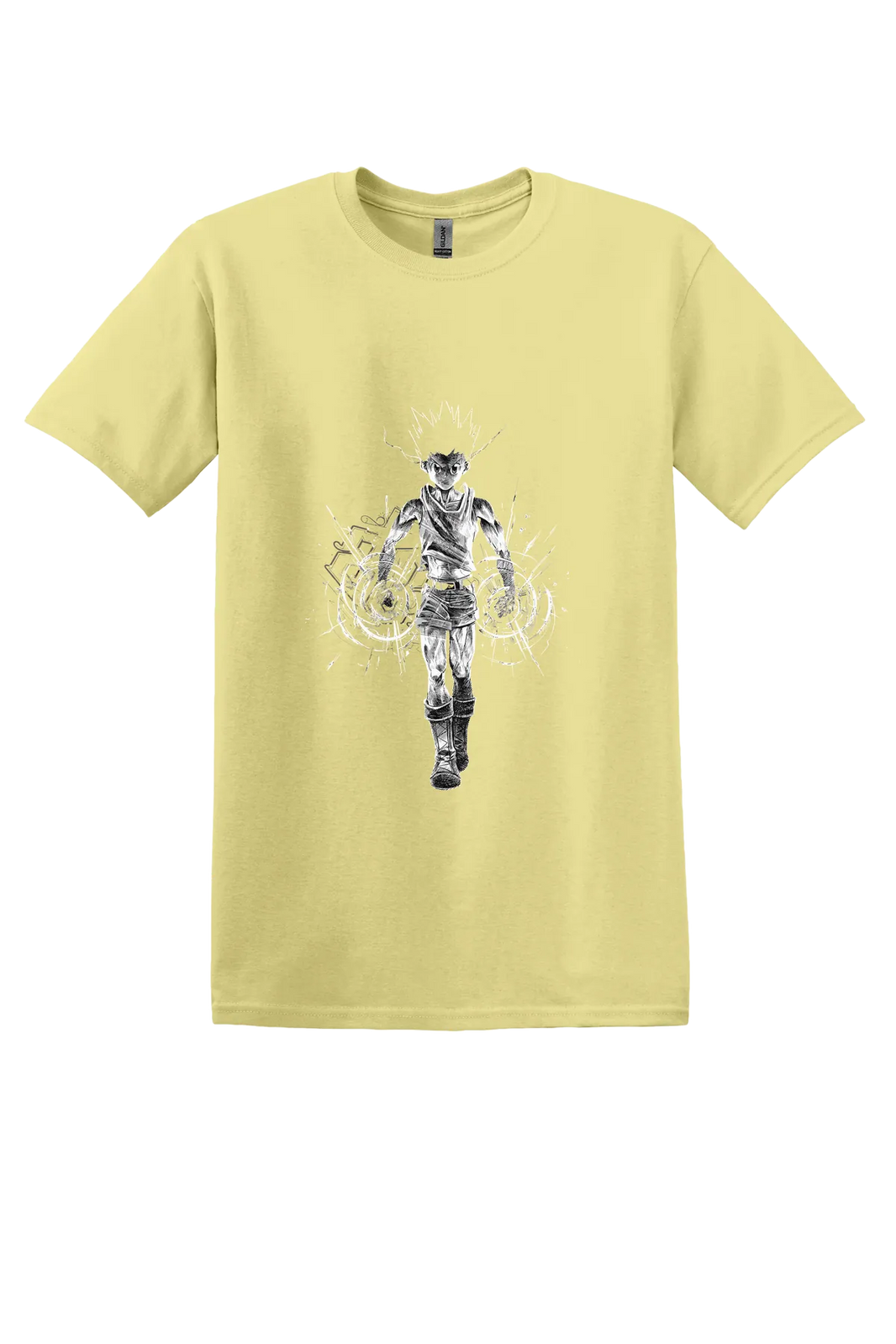 Hunter x Hunter Tee No. 122, Corn Silk, front print