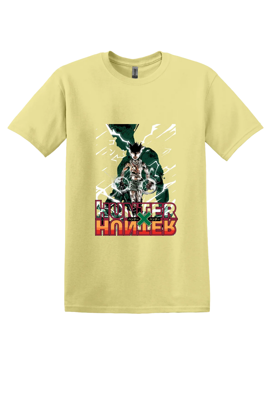 Hunter x Hunter Tee No. 123, Corn Silk, front print