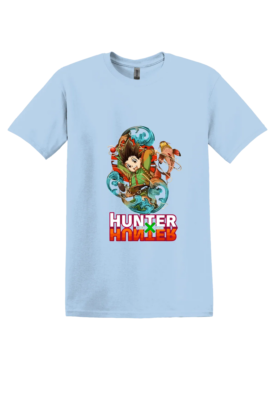 Hunter x Hunter Tee No. 131, Light Blue, front print