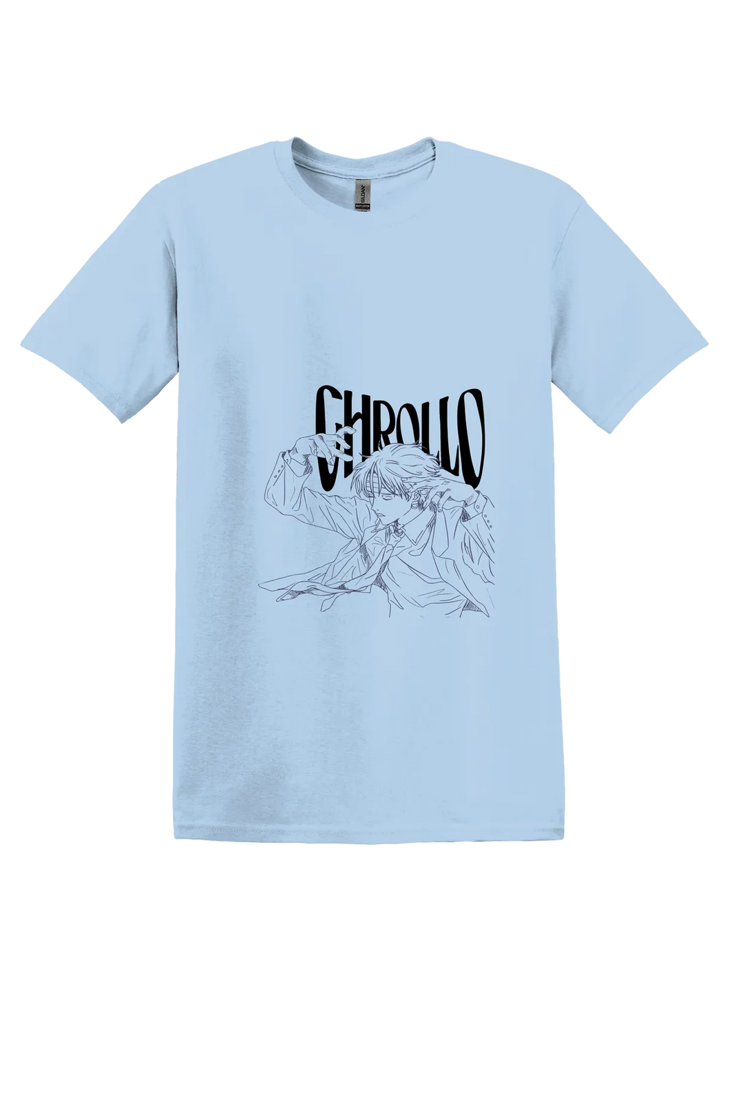 Hunter x Hunter Tee No. 150, Light Blue, front print