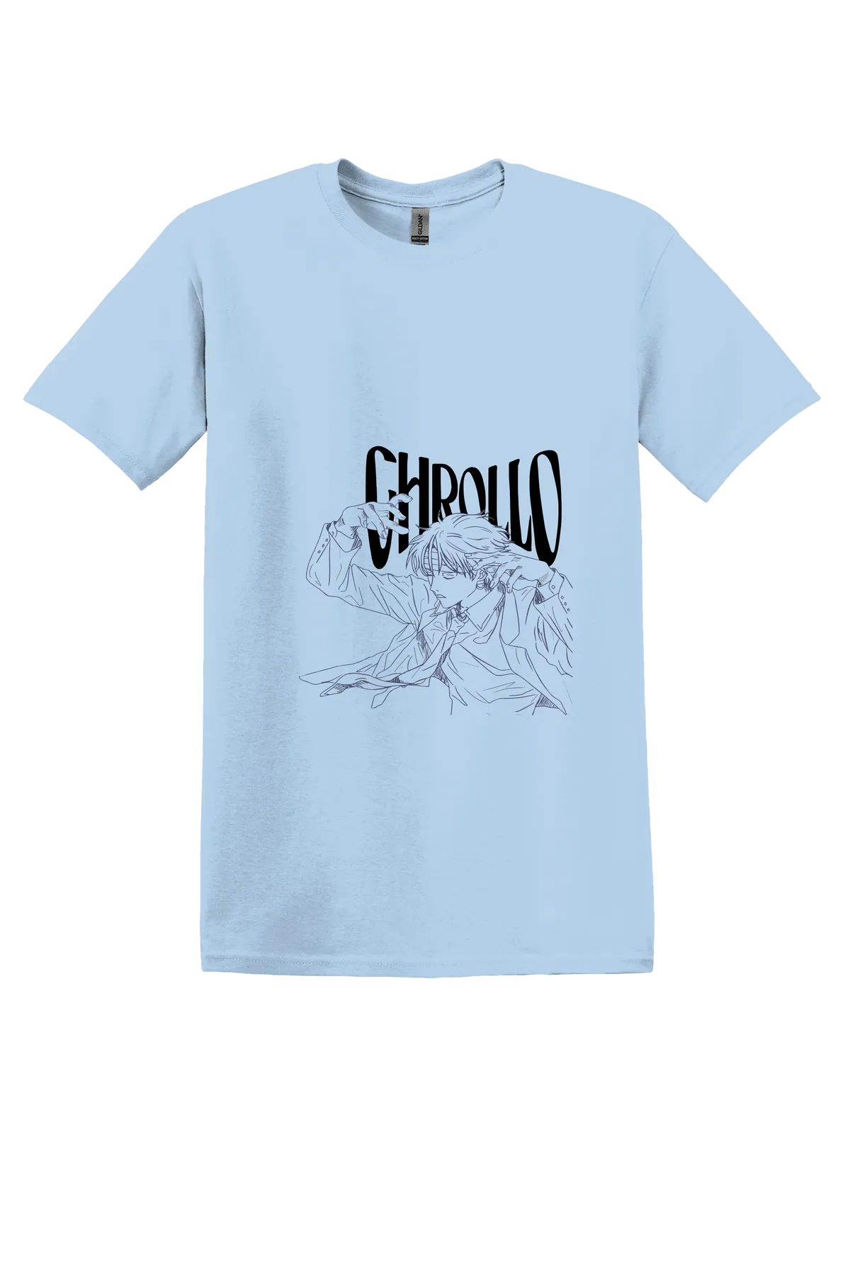 Hunter x Hunter Tee No. 150, Light Blue, front print