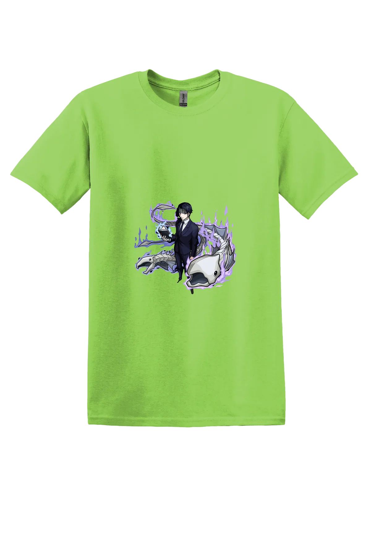 Hunter x Hunter Tee No. 151, Lime, front print