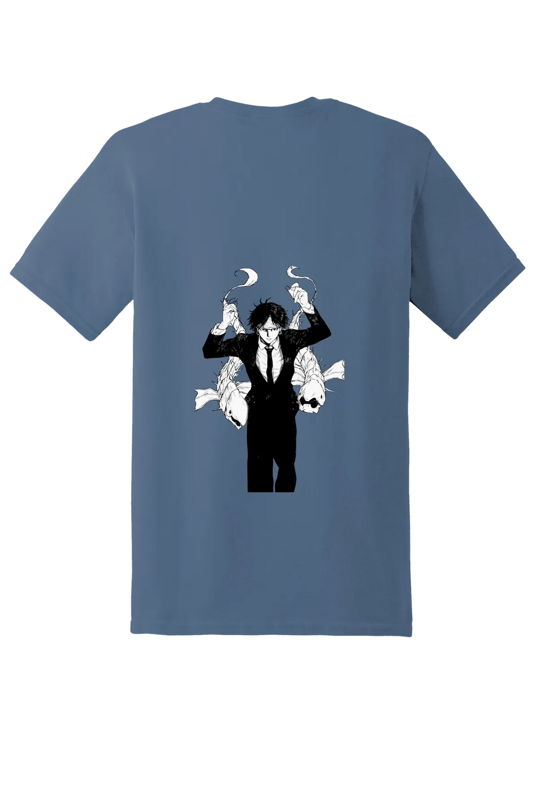 Hunter x Hunter Tee No. 152, Indigo Blue, back print