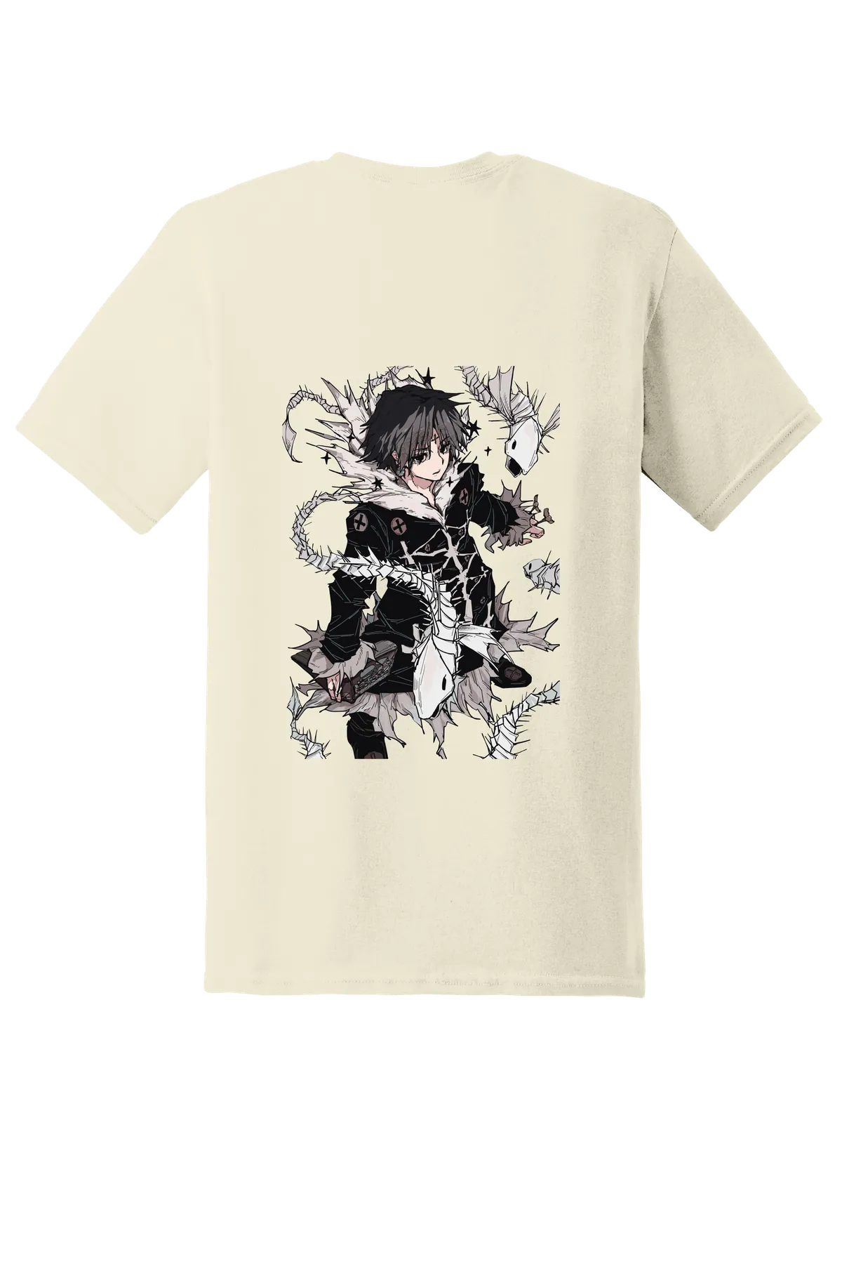 Hunter x Hunter Tee No. 156, Off White, back print