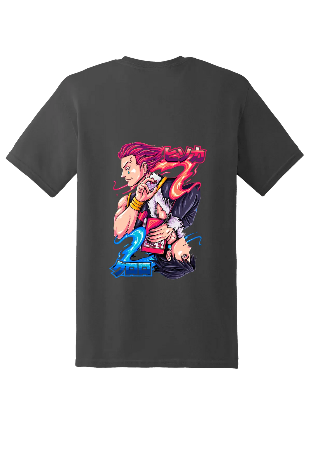 Hunter x Hunter Tee No. 160, Charcoal, back print