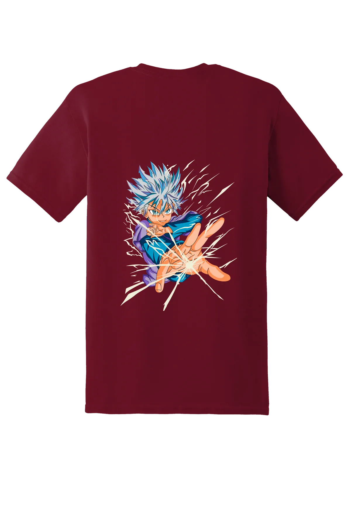 Hunter x Hunter Tee No. 161, Cardinal Red, back print
