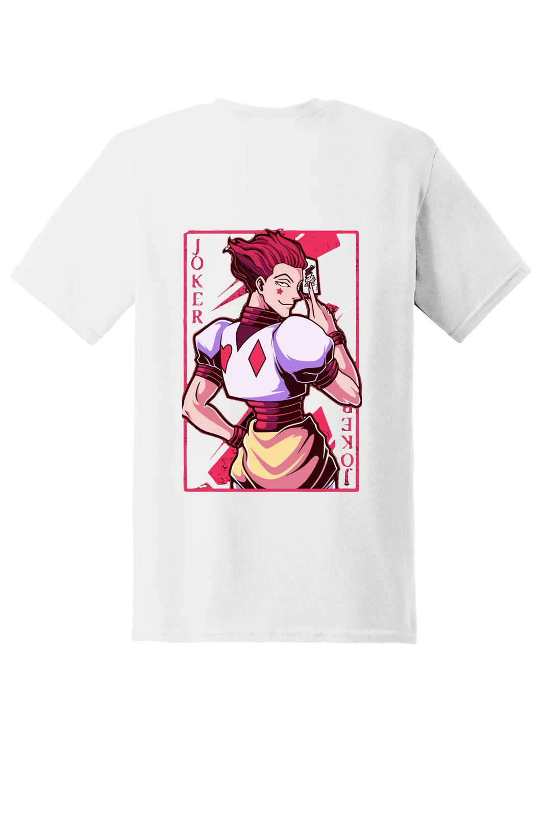 Hunter x Hunter Tee No. 162, White, back print