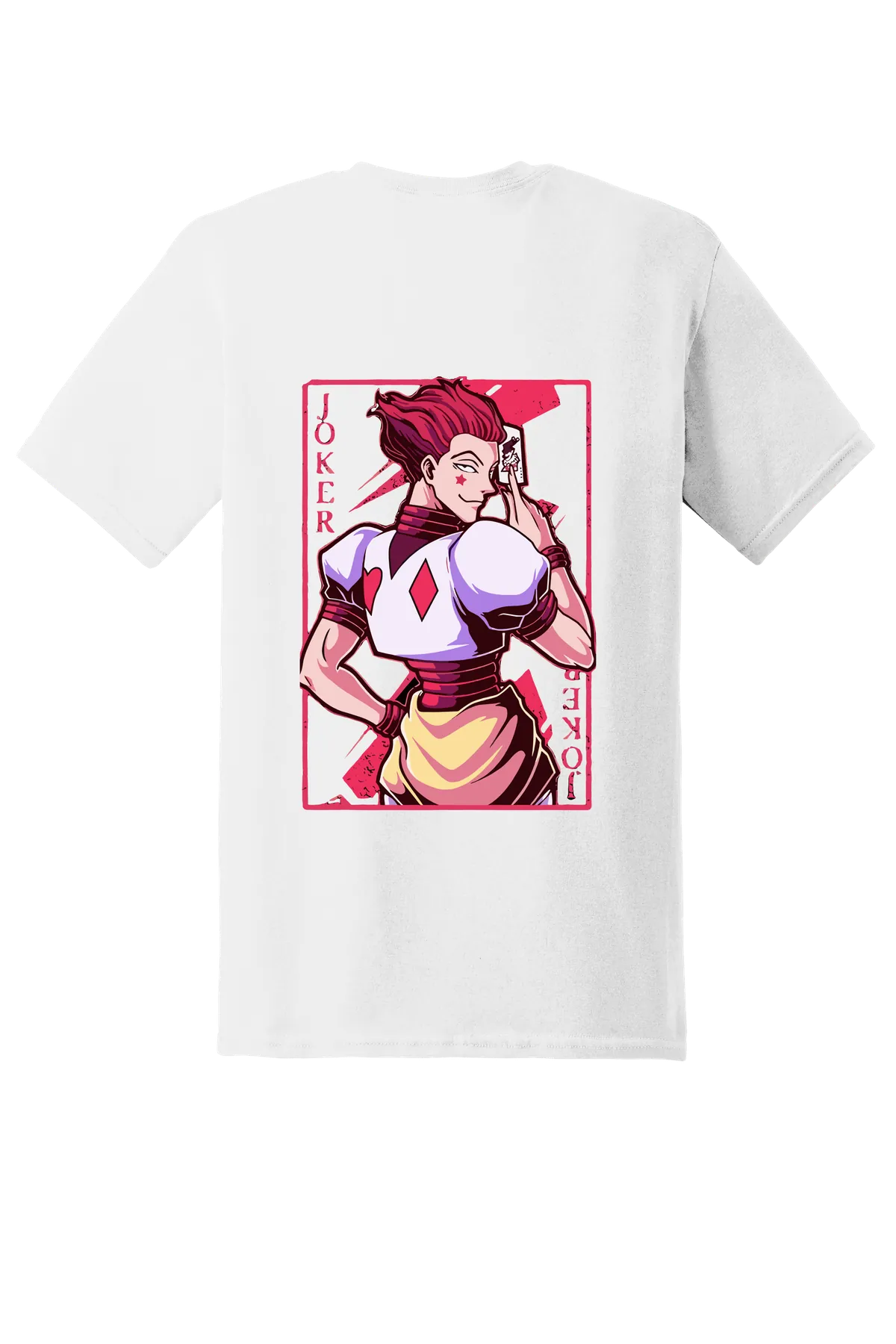 Hunter x Hunter Tee No. 162, White, back print