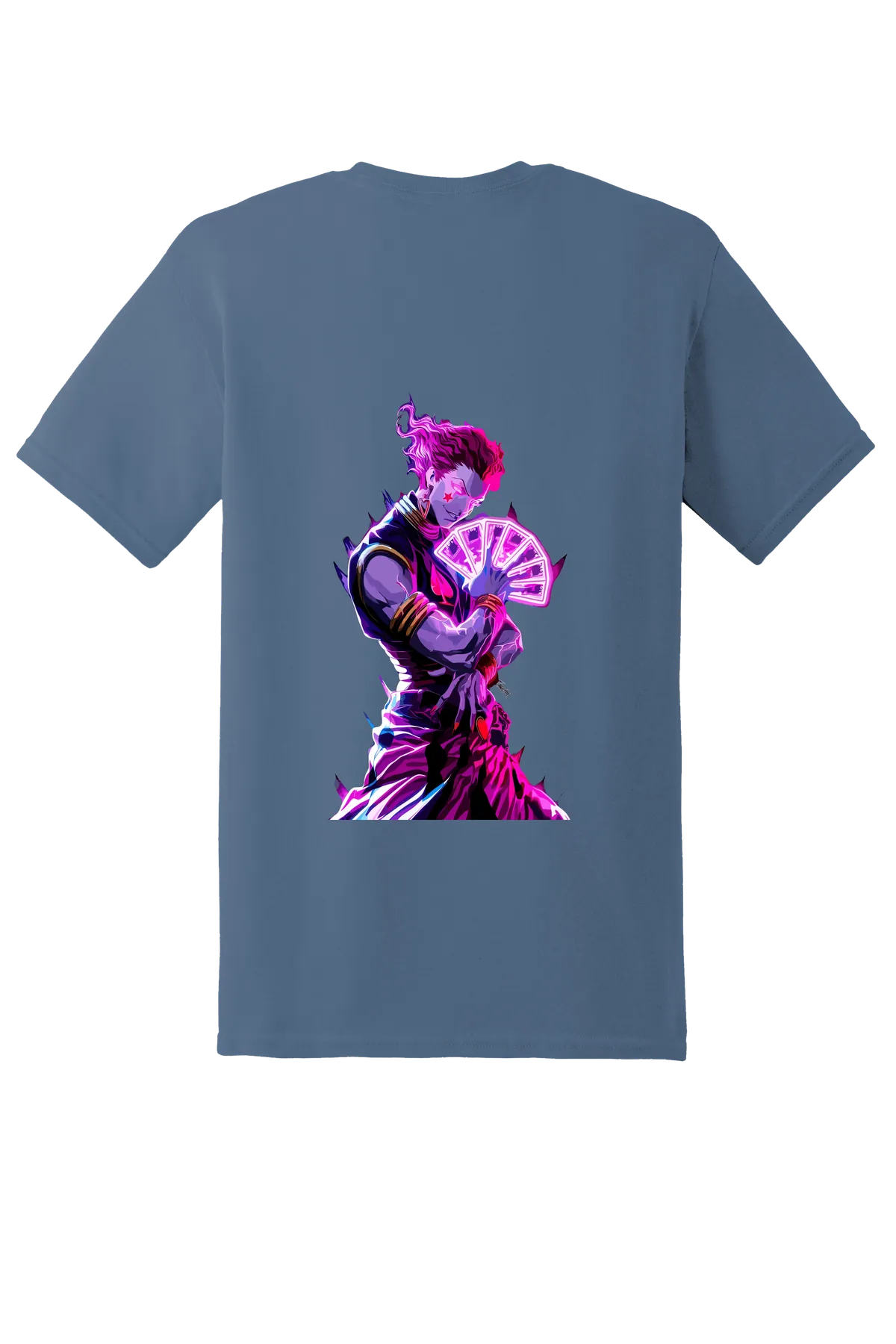 Hunter x Hunter Tee No. 163, Indigo Blue, back print