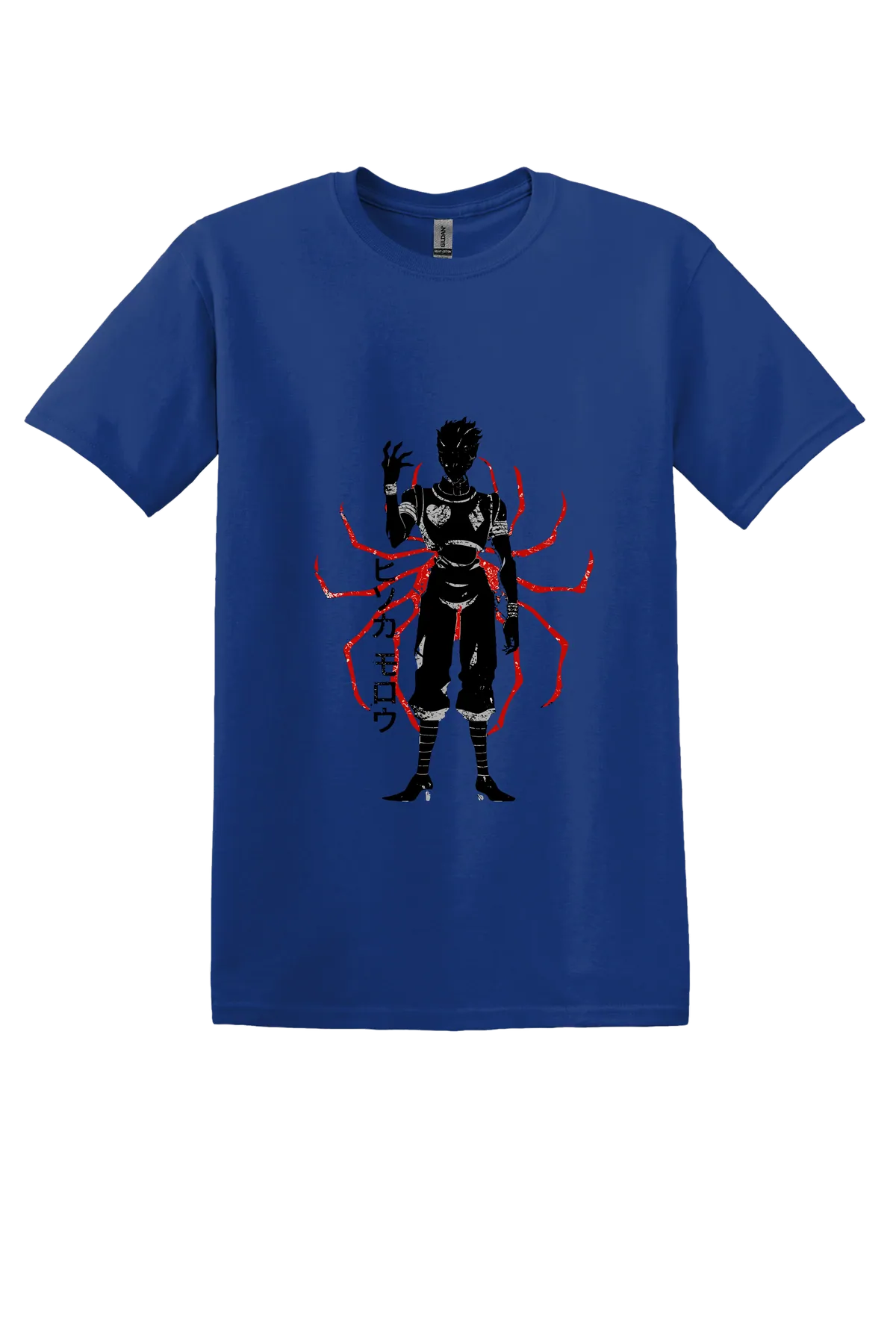 Hunter x Hunter Tee No. 164, Fan Deep Royal, front print