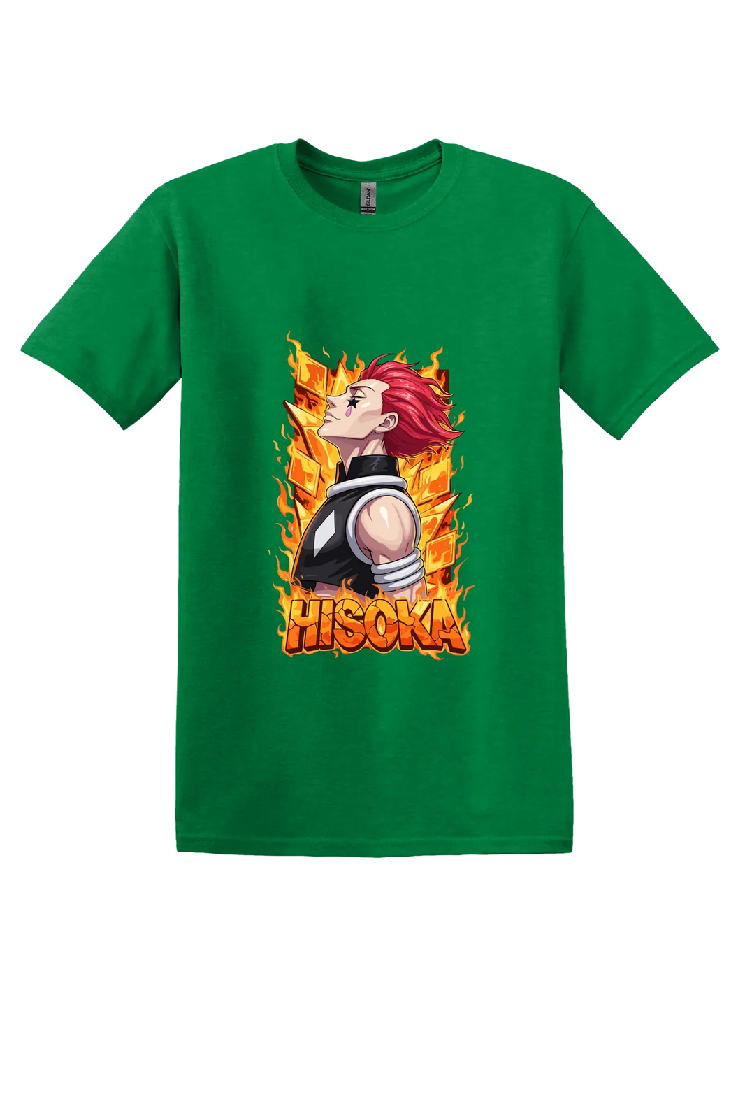 Hunter x Hunter Tee No. 174, Antique Irish Green, front print