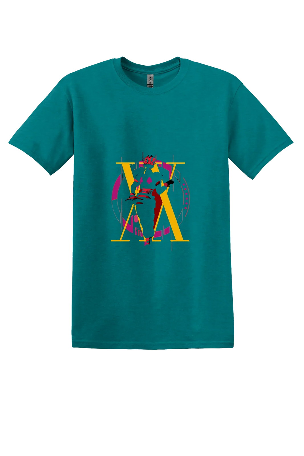 Hunter x Hunter Tee No. 180, Antique Jade Dome, front print