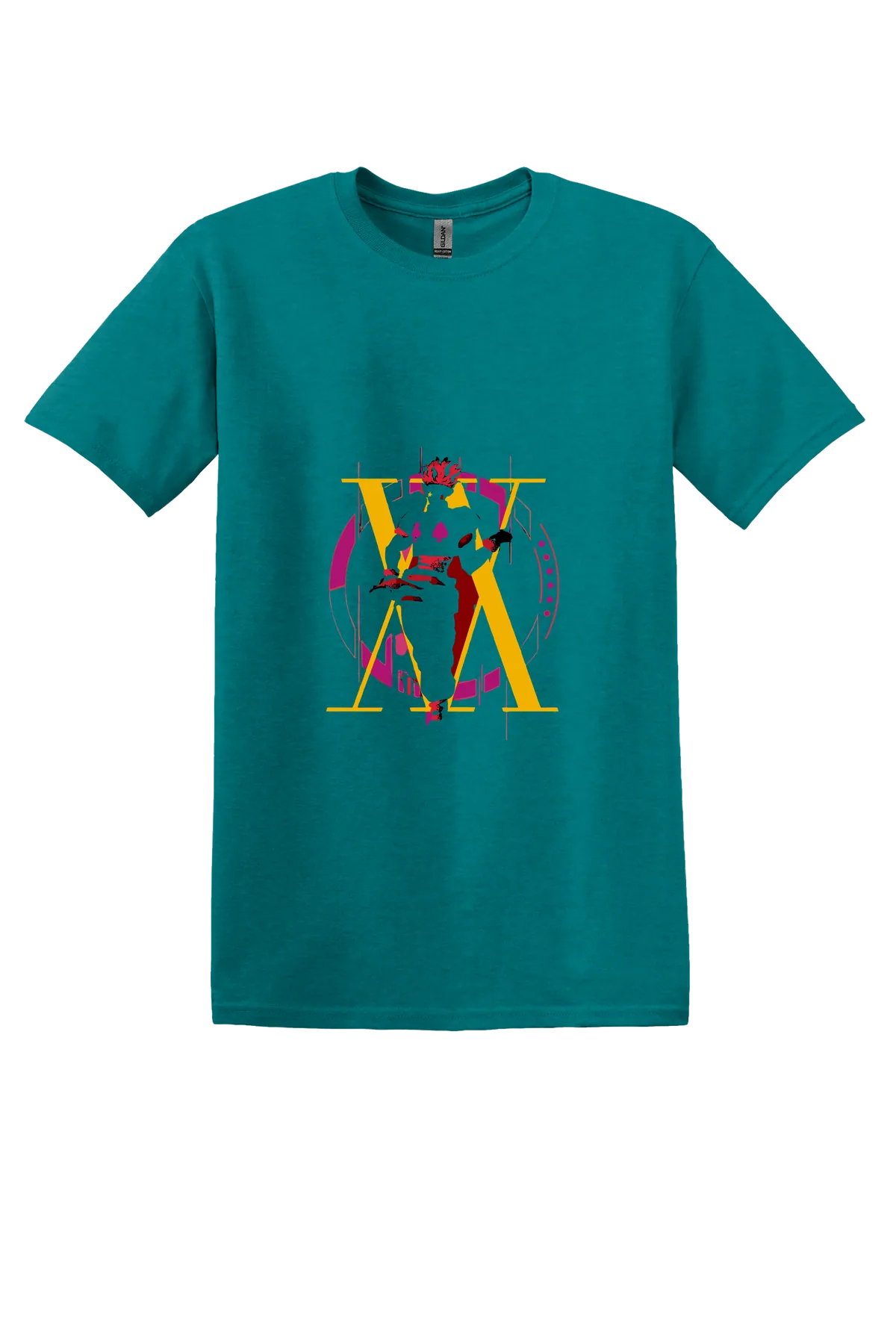 Hunter x Hunter Tee No. 180, Antique Jade Dome, front print