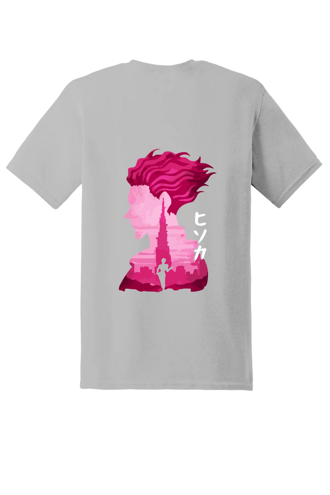 Hunter x Hunter Tee No. 184, Ice Grey, back print