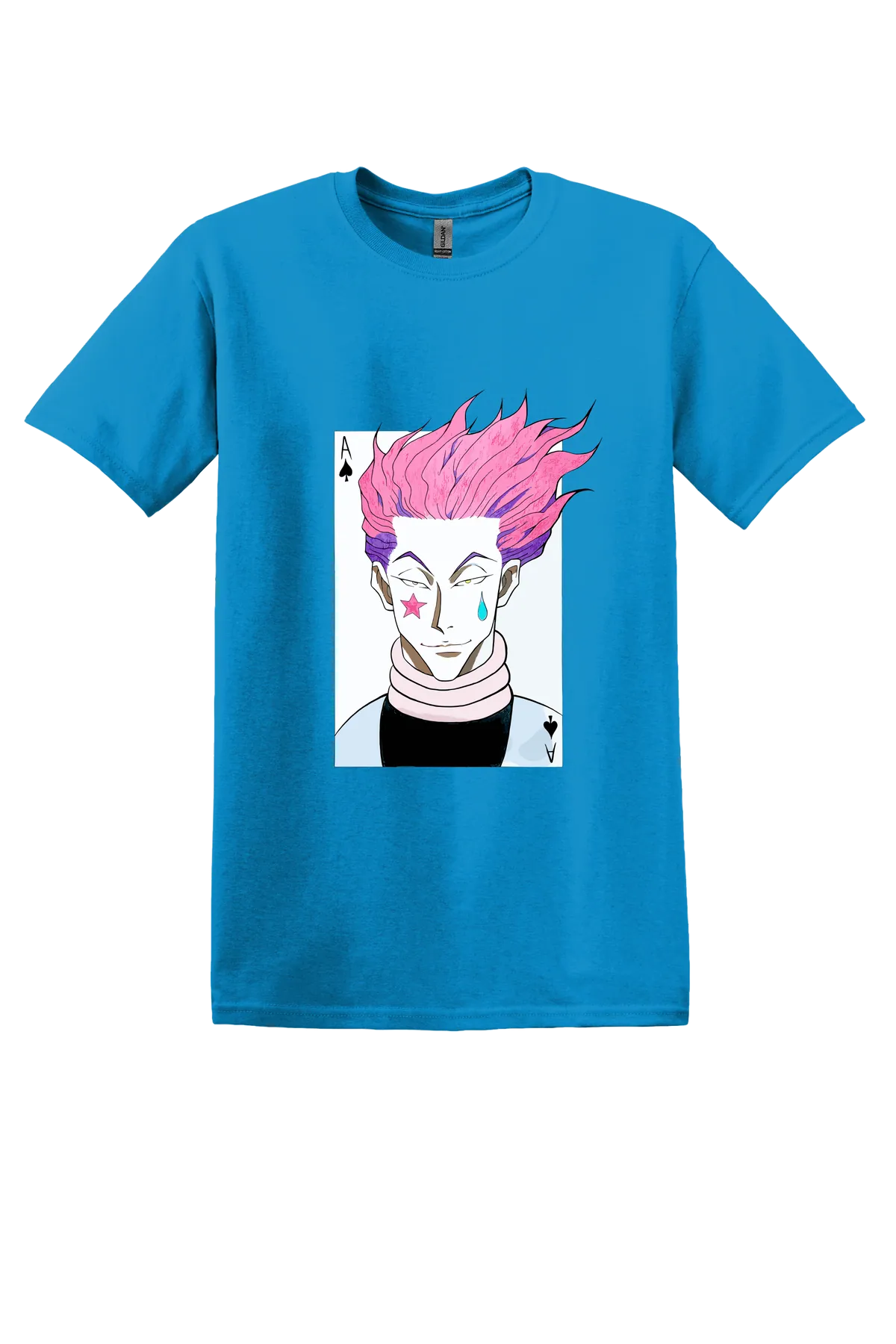 Hunter x Hunter Tee No. 191, Sapphire, front print