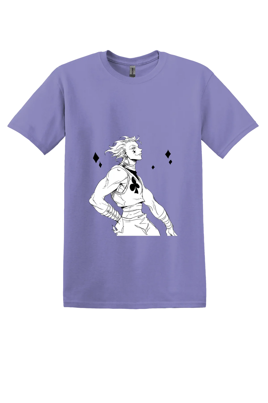 Hunter x Hunter Tee No. 193, Violet, front print