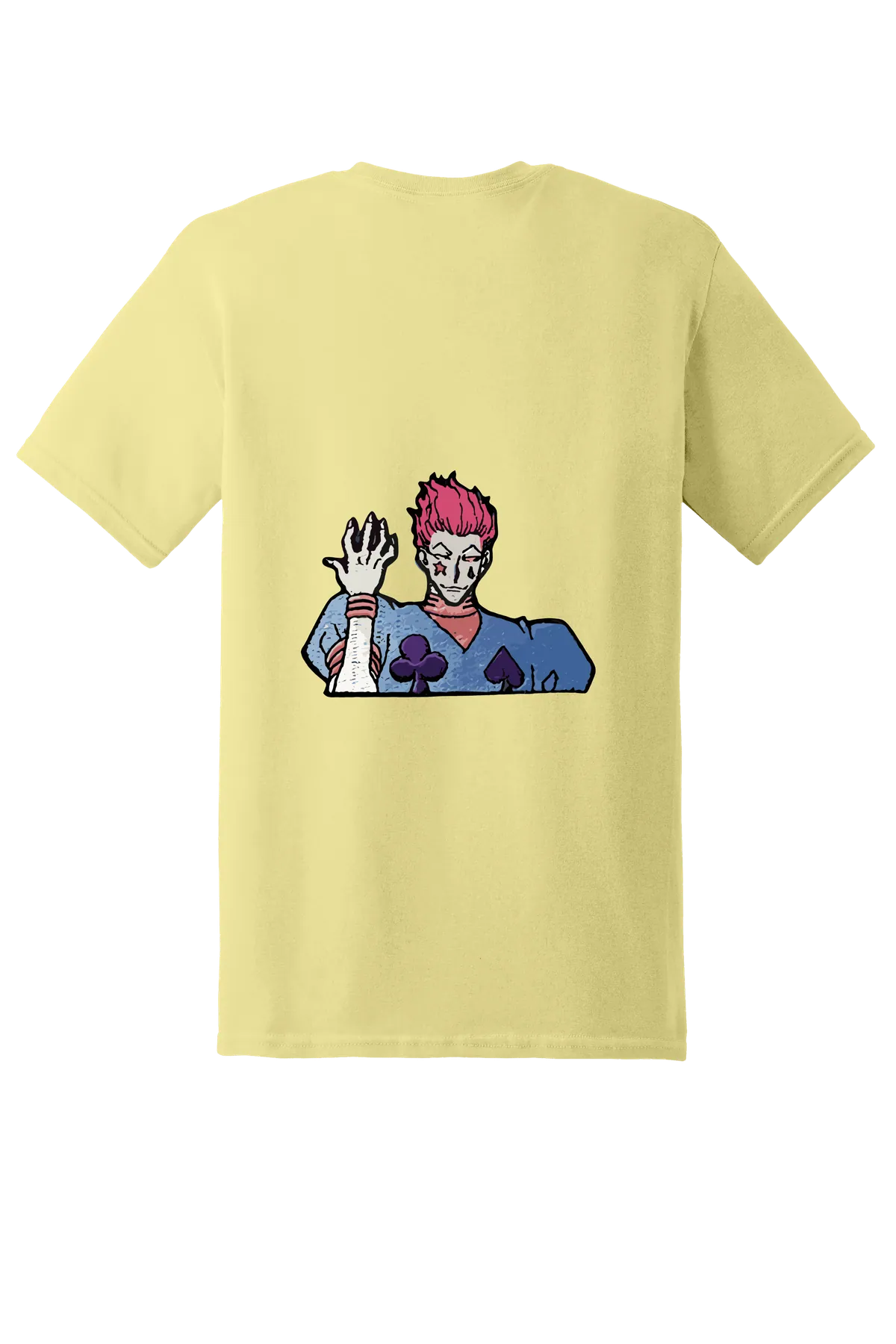 Hunter x Hunter Tee No. 195, Corn Silk, back print