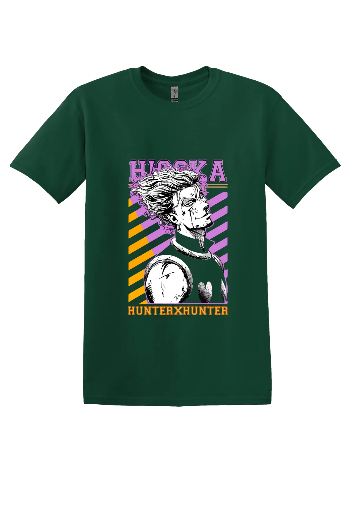 Hunter x Hunter Tee No. 196, Forest Green, front print