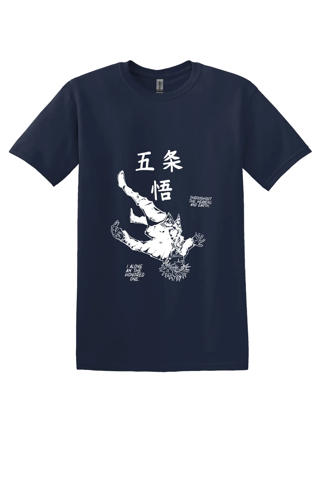 Hunter x Hunter Tee No. 2, Navy, front print