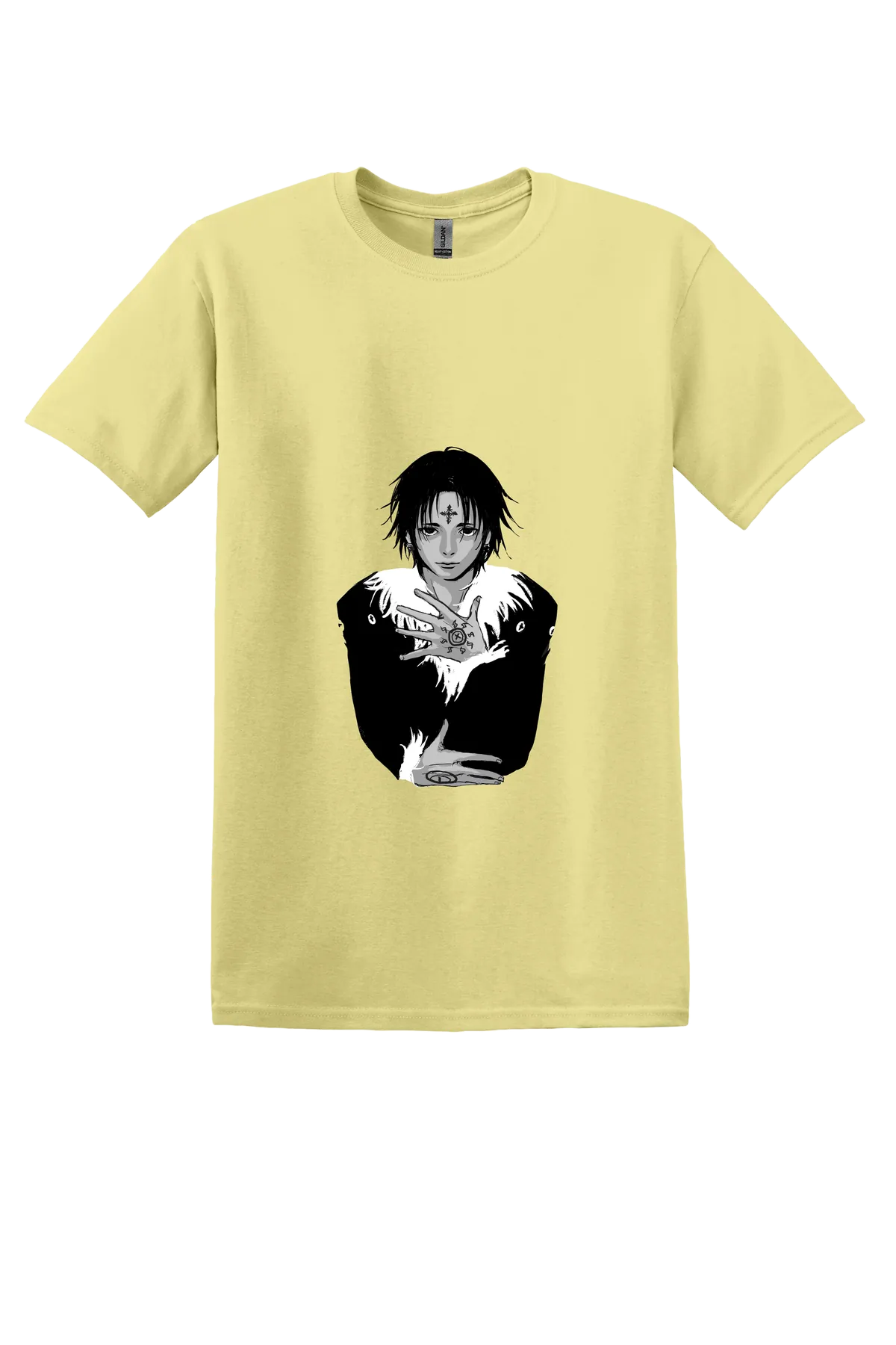 Hunter x Hunter Tee No. 206, Corn Silk, front print