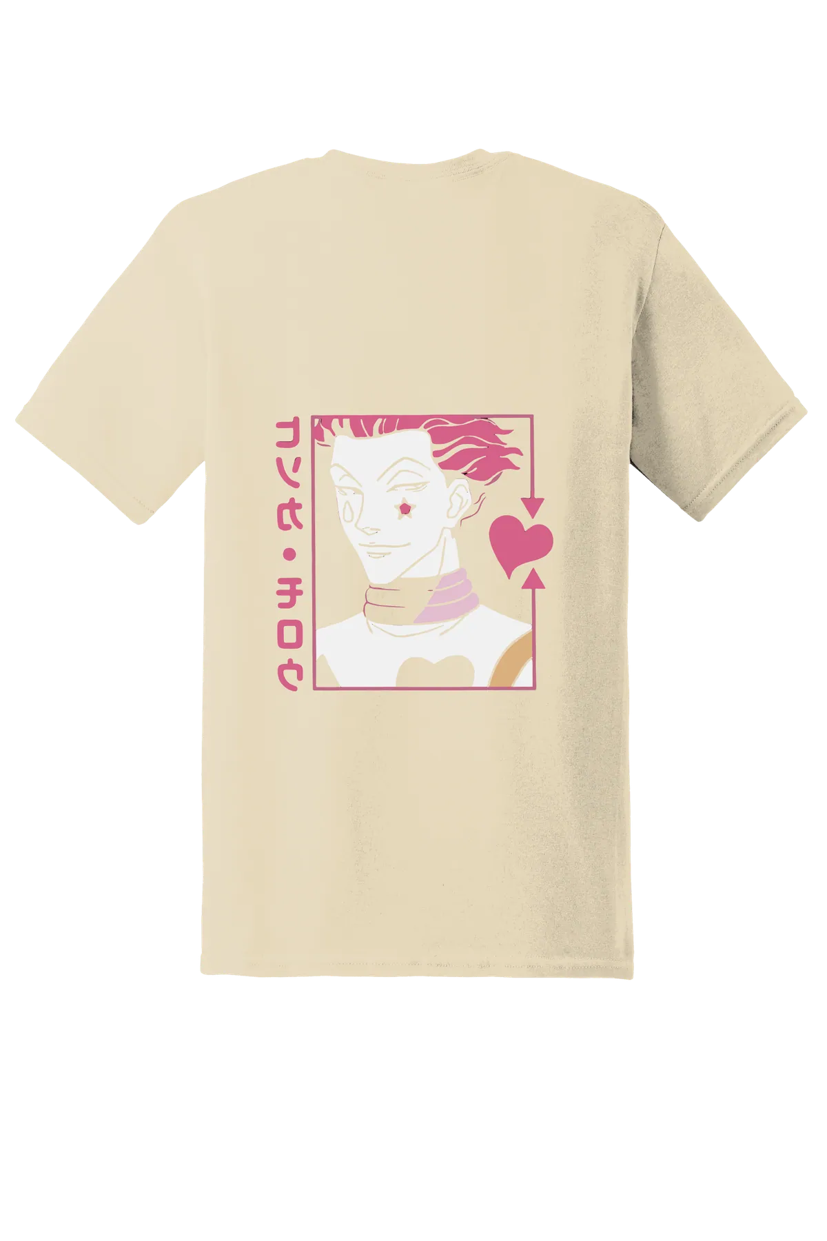 Hunter x Hunter Tee No. 208, Sand, back print