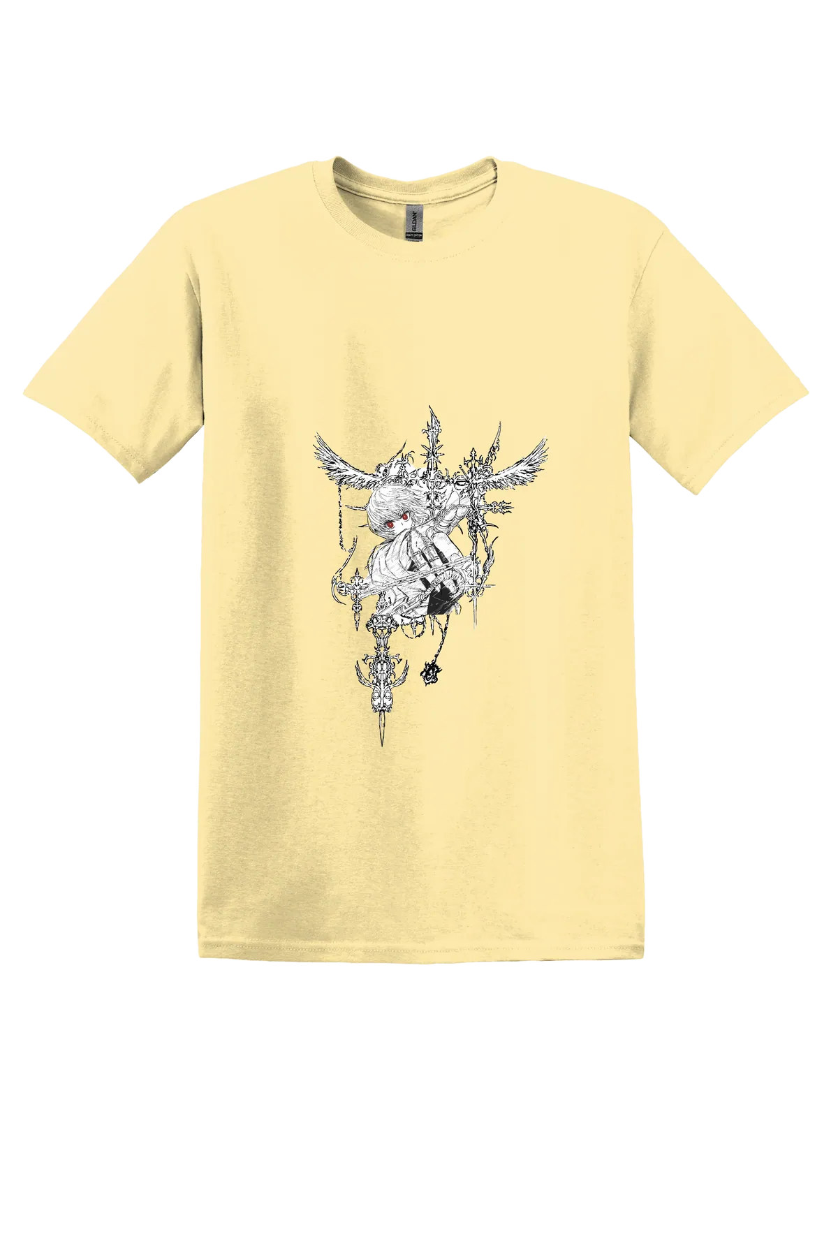 Hunter x Hunter Tee No. 218, Yellow Haze, front print