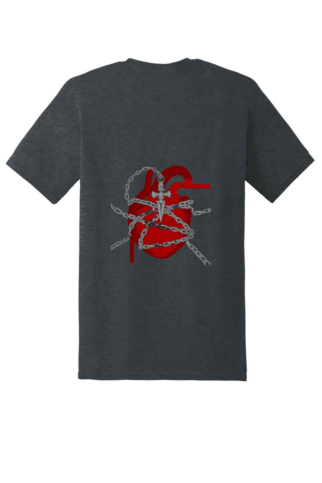 Hunter x Hunter Tee No. 219, Dark Heather, back print