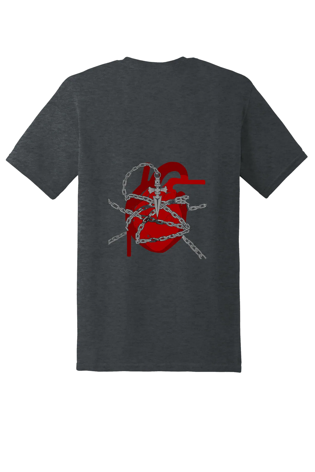 Hunter x Hunter Tee No. 219, Dark Heather, back print