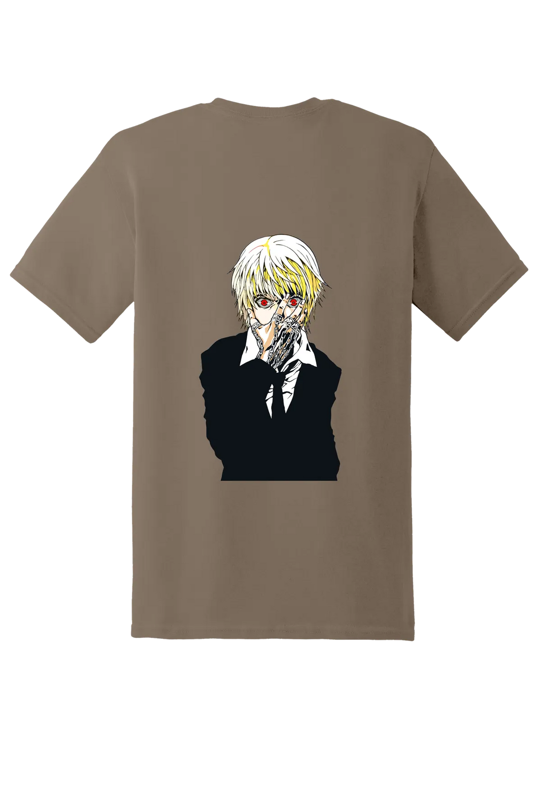 Hunter x Hunter Tee No. 220, Brown Savana, back print