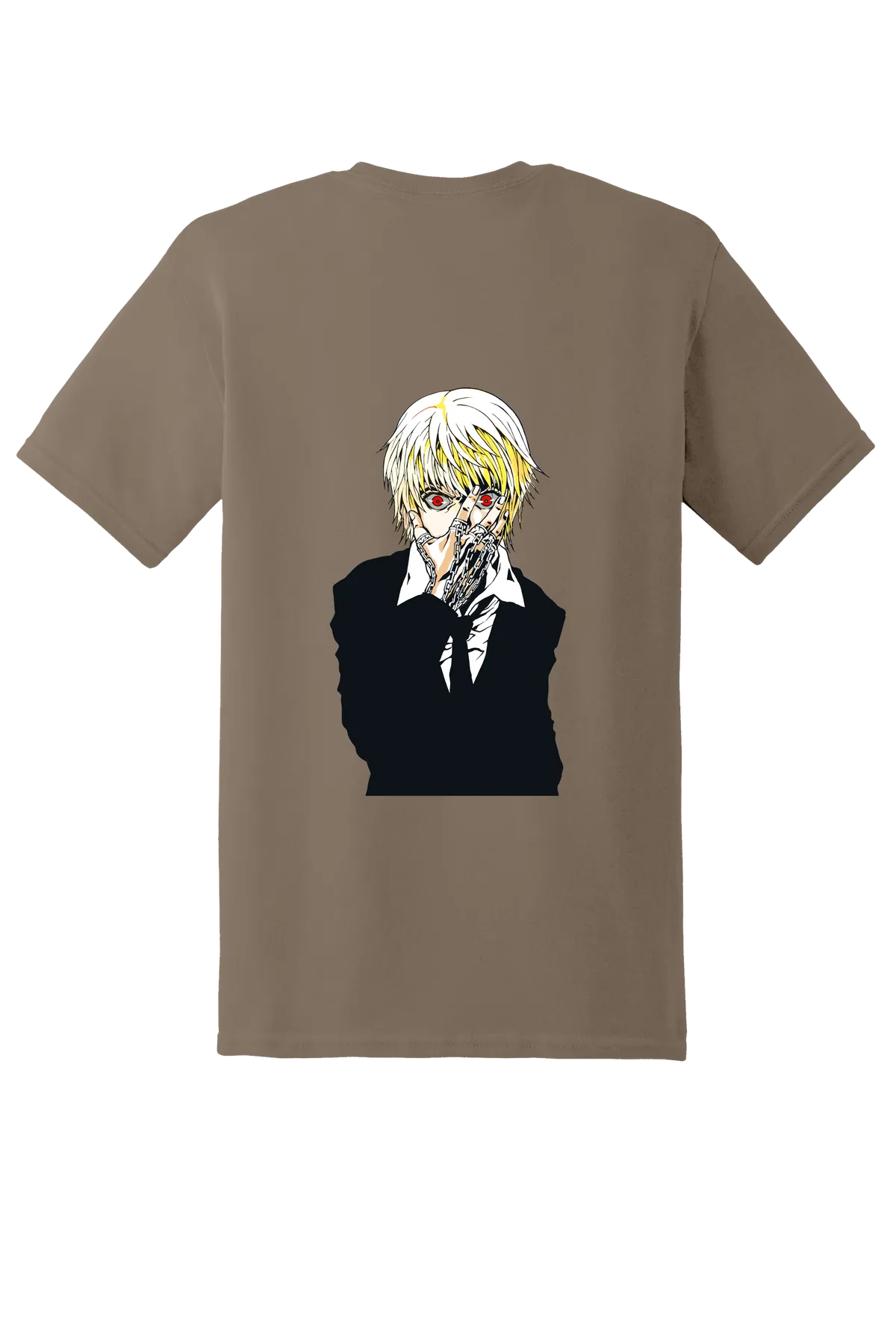 Hunter x Hunter Tee No. 220, Brown Savana, back print