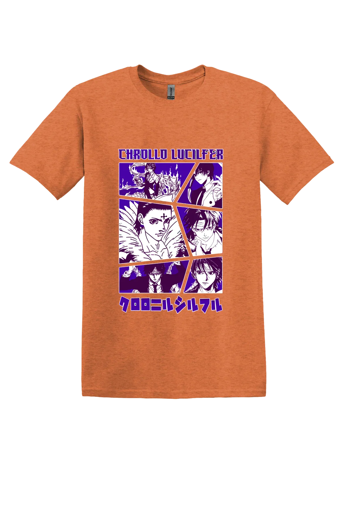 Hunter x Hunter Tee No. 227, Sunset, front print